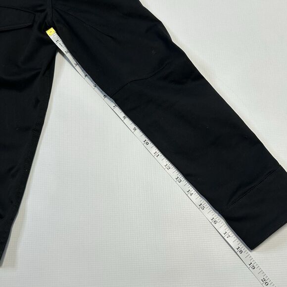 Monadic Mens Cargo Jacket Size Small Black Full Zip Shacket - Picture 15 of 15